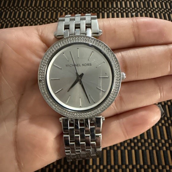 Darci Silver-Tone Watch | Michael Kors [US] Michael kors silver watch
